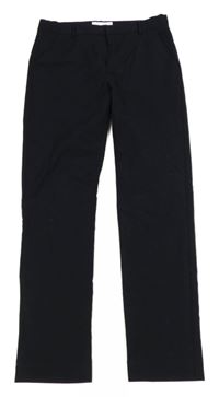 Tmavomodré chino kalhoty Zara