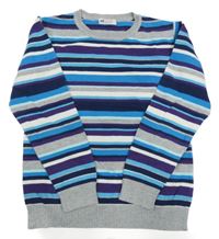 Barevný pruhovaný svetr H&M