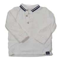Bílé polo triko F&F
