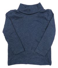 Tmavomodrý svetrový rolák Primark