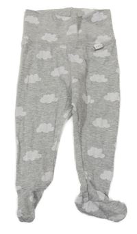 Šedé polodupky s mraky H&M