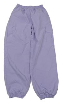 Lila cargo cuff kalhoty 