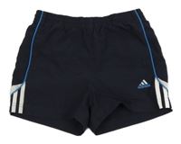 Tmavomodré plážové kraťasy Adidas