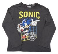 Antracitové triko - Sonic C&A