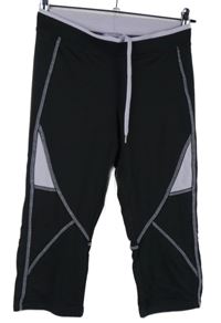 Dámské černo-růžové sportovní carpi legíny Sports Edition