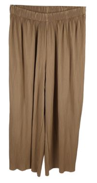 Dámské pískové plisované culottes kalhoty Asos 