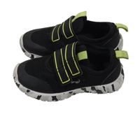 Černo-limetkové tenisky vel. 26