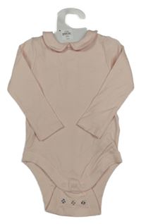 Nové - Světlerůžové body s límečkem Primark