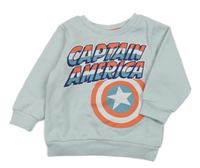 Světlemodrá mikina Captain America Marvel