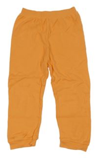 Oranžové lehké tepláky 