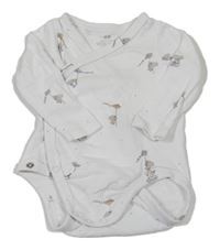 Bílé zavinovací body s koalami H&M