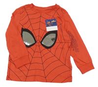 Nové - Červené triko se Spidermanem Marvel