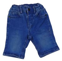 Modré riflové skinny kraťasy Denim Co.