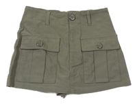Khaki kraťasy se sukní Firetrap