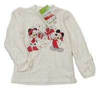 Nové - smetanový rolák s Mickey a Minnie C&A