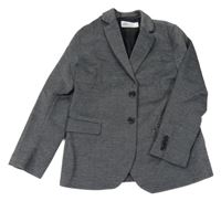 Černé melírované sako H&M