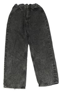 Antracitové loose fit rifle H&M