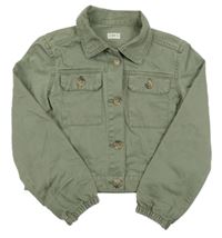 Khaki plátěná bunda F&F