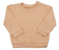 Růžová žebrovaná mikina Primark