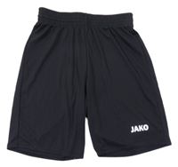 Černé sportovní kraťasy Jako