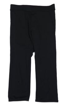 Černé sportovní crop legíny H&M