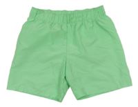 Světlezelené šusťákové plážové kraťasy H&M
