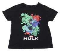 Černé tričko s HULKEM PRIMARK
