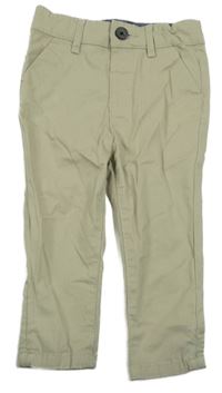 Béžové plátěné chino kalhoty Denim Co.