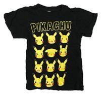 Černé tričko s Pikachu 