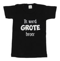 Černé tričko s nápisem