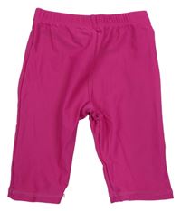 Malinové elastické legínové kraťasy Papagino