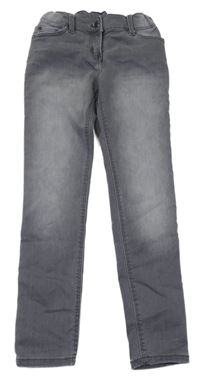Šedé skinny rifle Yigga
