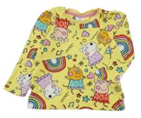 Žluté triko - Prasátko Peppa Dunnes