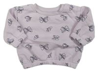Lila mikina s motýlky Primark