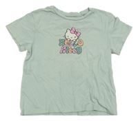 Mintové tričko s Hello Kitty H&M