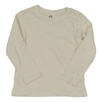 Smetanové triko H&M