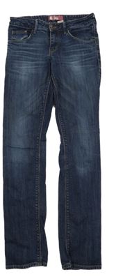 Tmavomodré skinny rifle H&M