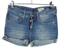 Dámské modré riflové kraťasy H&M