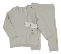 2set - Šedý svetr + kalhoty F&F