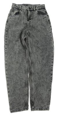 Tmavošedé mom rifle Y.F.K.