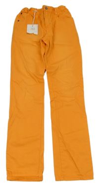 Nové - oranžové rifle Denim Co.