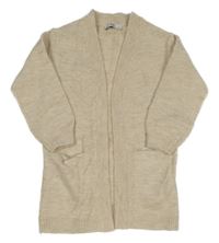 Béžový svetrový cardigan C&A