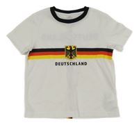 Bíko-černý funkční fotbalový dres Deutschland crivit