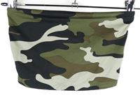 Dámský army bandeau top Bershka 