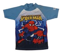 Modro-červené UV tričko se Spidermanem Marvel