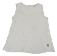 Smetanový úpletový top Zara