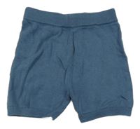 Tmavomodré pletené kraťasy Primark