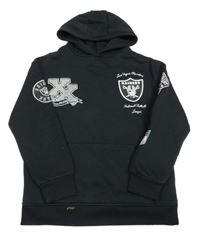 Černá mikina s kapucí - Raiders Primark