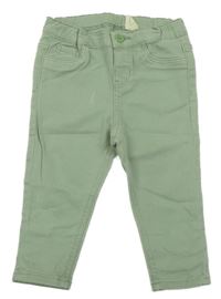 Zelené rifle H&M