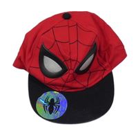 Červeno-černá kšiltovka - Spiderman Primark